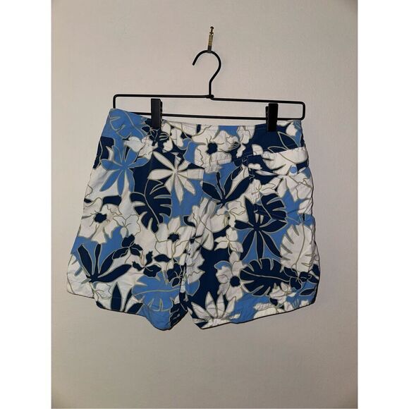 Women's Patagonia Wavefarer Boardshorts Surf Hawaiian Flower Print Size 8 - Picture 2 of 4